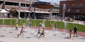 Kids at Main Street Square