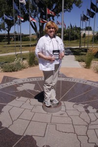 Linda at Geocenter of US