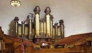 Organ Pipes in the Tabernacle