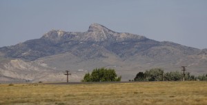 Heart Mountain or Sleeping Indian Mountain