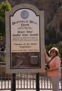 Linda at the Dam
